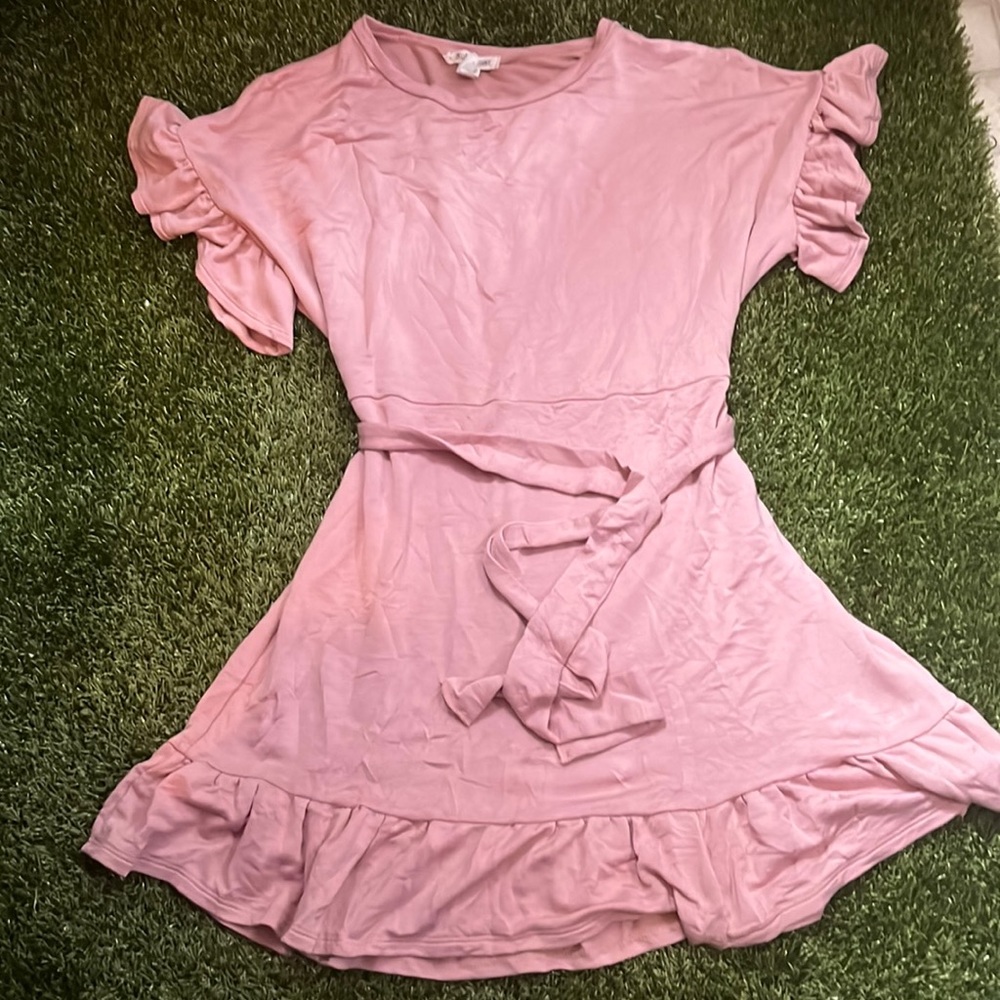 Pink dress